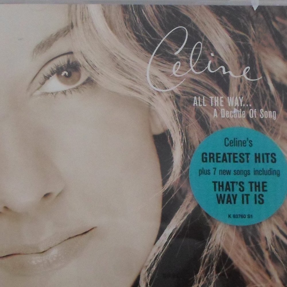 Celine Dion CD - ALL THE WAY…A Decade Of Song